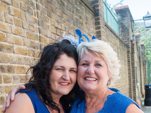 Mark and Sian's Wedding in London - East, East London 174