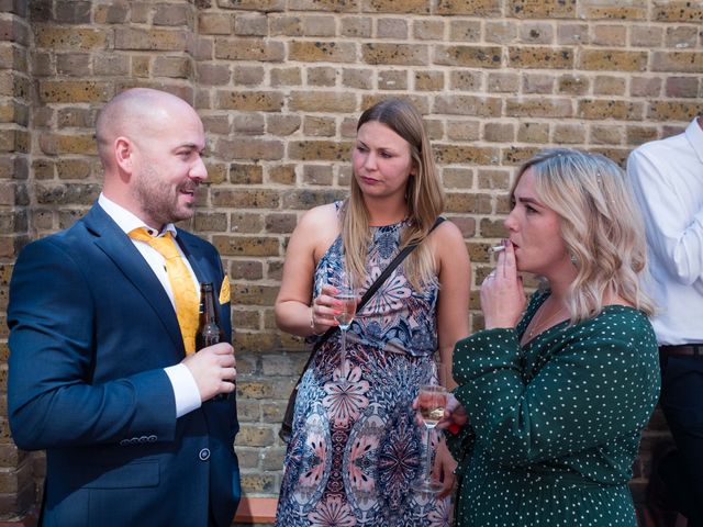 Mark and Sian's Wedding in London - East, East London 182