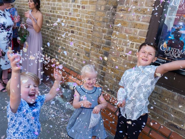 Mark and Sian's Wedding in London - East, East London 187