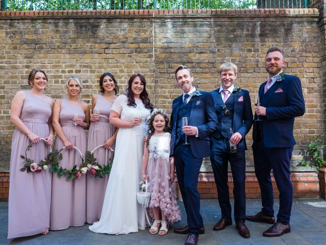 Mark and Sian's Wedding in London - East, East London 192