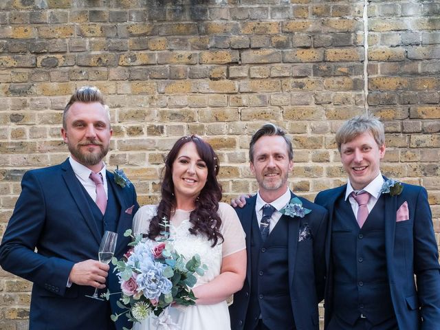 Mark and Sian's Wedding in London - East, East London 198