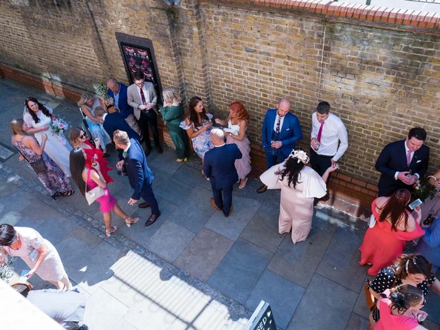 Mark and Sian's Wedding in London - East, East London 202