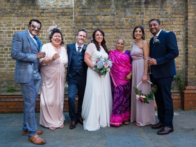 Mark and Sian's Wedding in London - East, East London 212