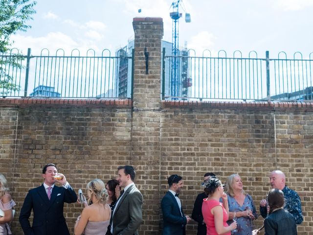 Mark and Sian's Wedding in London - East, East London 218