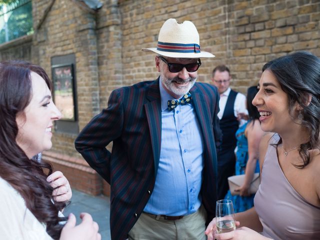 Mark and Sian's Wedding in London - East, East London 366