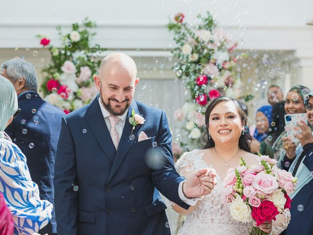 Angelo and Shatra's Wedding in London - South West, South West London 44