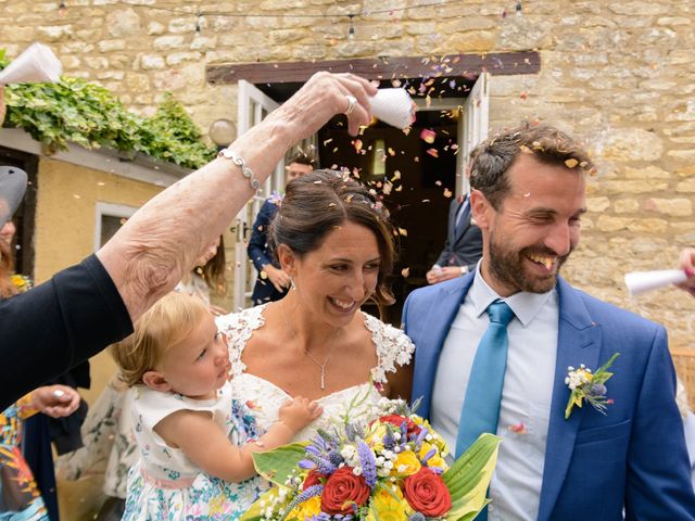 Owen and Fay&apos;s Wedding in Uley, Gloucestershire 45