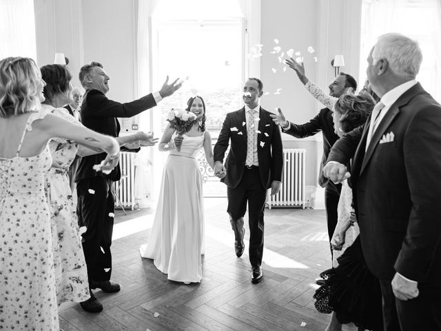 Jen and Max's Wedding in Fowey, Cornwall 3