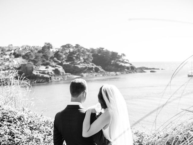 Jen and Max's Wedding in Fowey, Cornwall 45