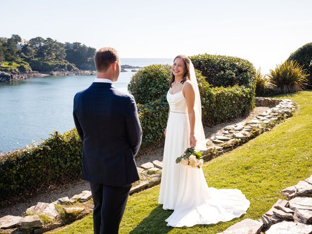 Jen and Max's Wedding in Fowey, Cornwall 51