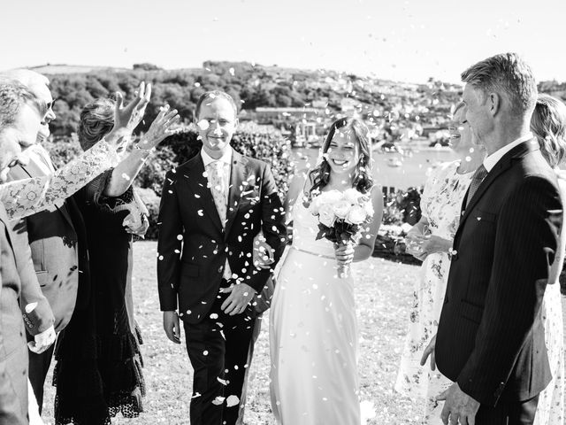 Jen and Max's Wedding in Fowey, Cornwall 73
