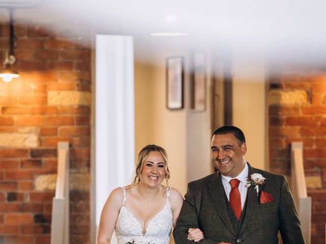 Jack and Megan's Wedding in Halifax, West Yorkshire 16