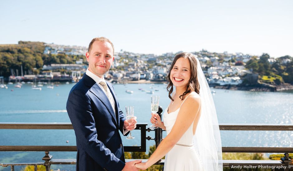 Jen and Max's Wedding in Fowey, Cornwall