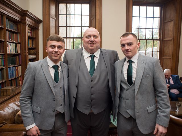 Ryan and Christina's Wedding in Carberry Tower, Lothian &amp; Borders 9
