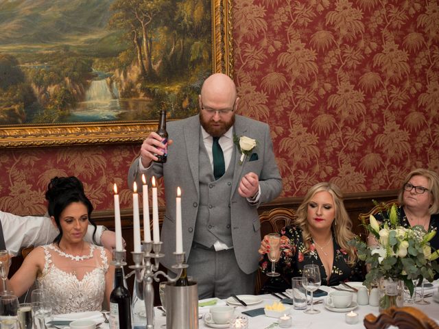 Ryan and Christina's Wedding in Carberry Tower, Lothian &amp; Borders 22