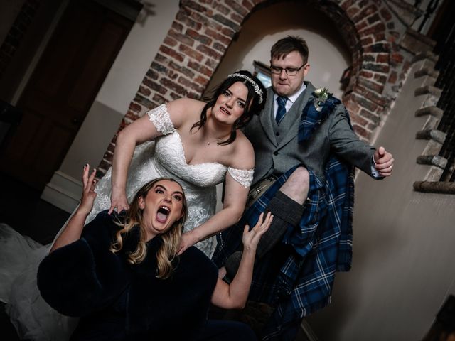 Amberley and Conner's Wedding in Inverurie, Aberdeen &amp; Deeside 11