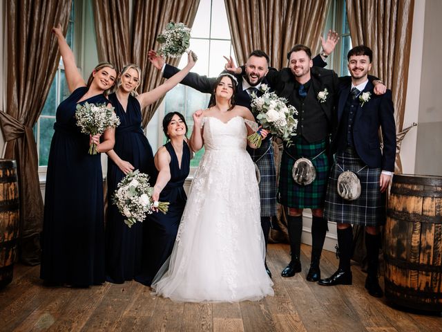 Amberley and Conner's Wedding in Inverurie, Aberdeen &amp; Deeside 12