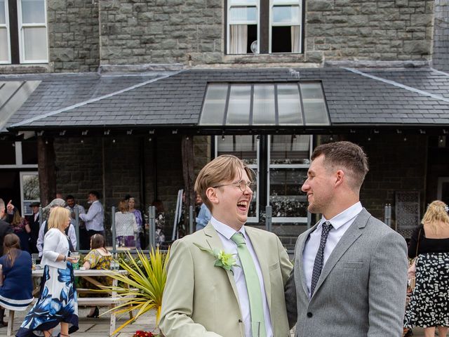 Connor and Kira&apos;s Wedding in Pwllheli, Gwynedd 18