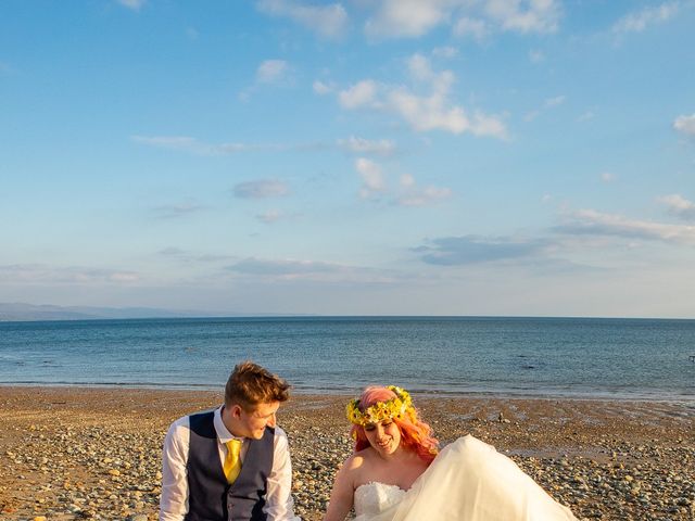 Connor and Kira&apos;s Wedding in Pwllheli, Gwynedd 44