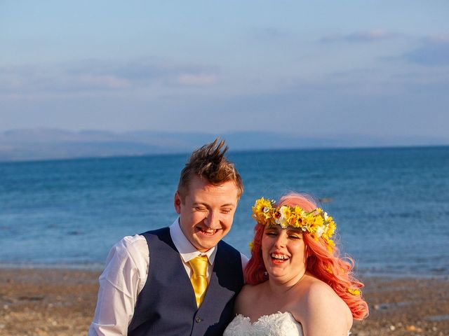 Connor and Kira&apos;s Wedding in Pwllheli, Gwynedd 45