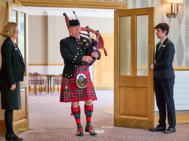 Stuart and Elise&apos;s Wedding in Culloden Inverness, Inverness 13