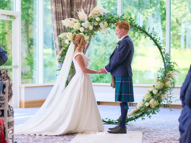 Stuart and Elise&apos;s Wedding in Culloden Inverness, Inverness 19