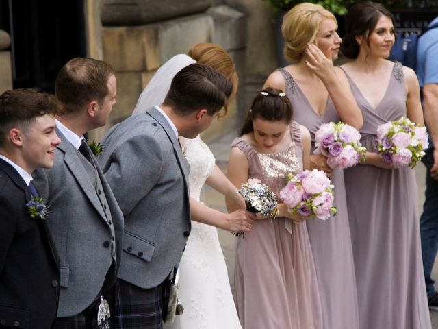Aaron and Vicki's Wedding in Lanarkshire, Central &amp; Glasgow 34