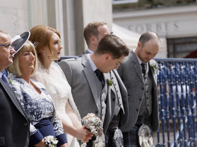 Aaron and Vicki's Wedding in Lanarkshire, Central &amp; Glasgow 35