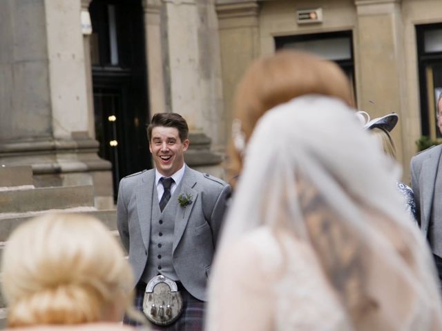 Aaron and Vicki's Wedding in Lanarkshire, Central &amp; Glasgow 38