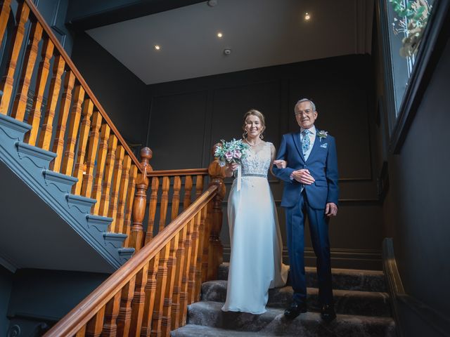 Jenny and Scott's Wedding in Bristol City, Bristol 5