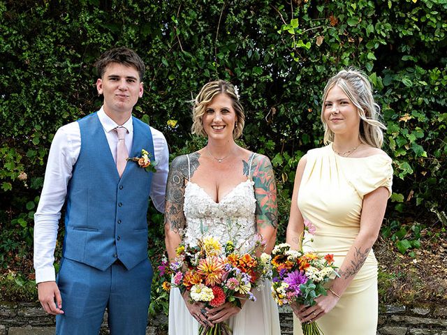 Gareth and Carolyn's Wedding in Newport, Cardiff 30