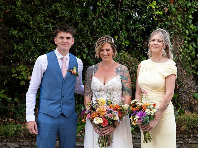 Gareth and Carolyn's Wedding in Newport, Cardiff 32
