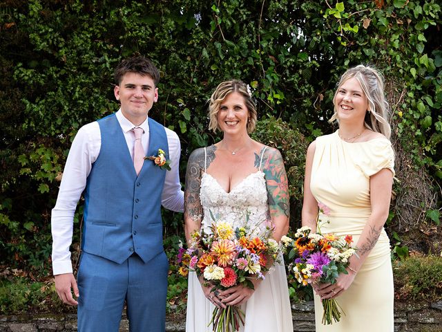 Gareth and Carolyn's Wedding in Newport, Cardiff 34