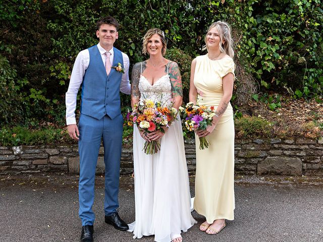 Gareth and Carolyn's Wedding in Newport, Cardiff 35