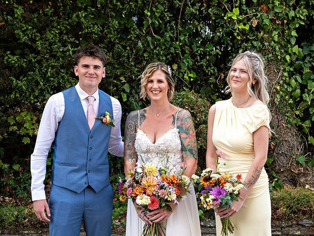 Gareth and Carolyn's Wedding in Newport, Cardiff 36