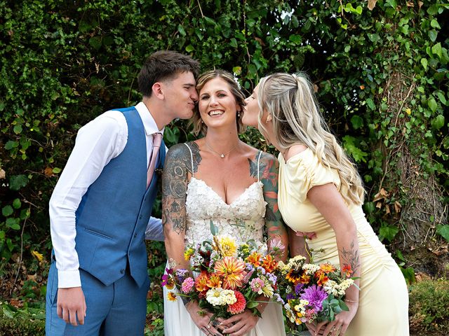 Gareth and Carolyn's Wedding in Newport, Cardiff 40