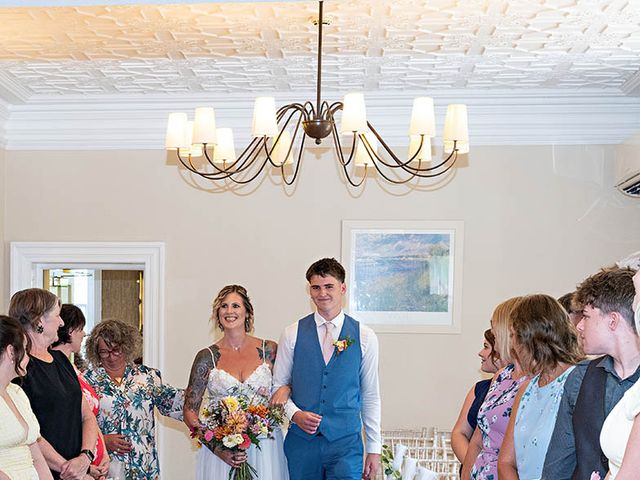 Gareth and Carolyn's Wedding in Newport, Cardiff 80