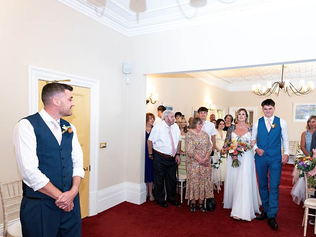 Gareth and Carolyn's Wedding in Newport, Cardiff 83