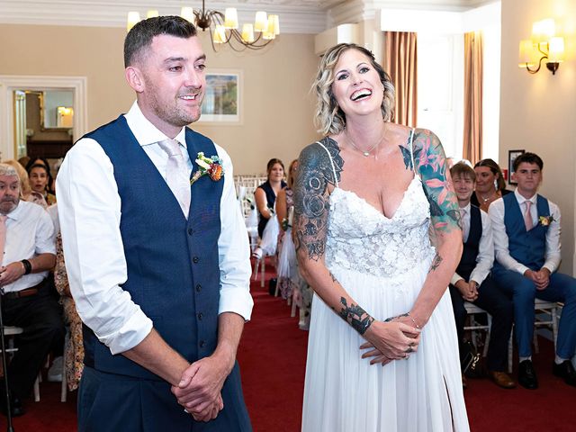 Gareth and Carolyn's Wedding in Newport, Cardiff 89