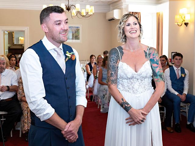 Gareth and Carolyn's Wedding in Newport, Cardiff 90