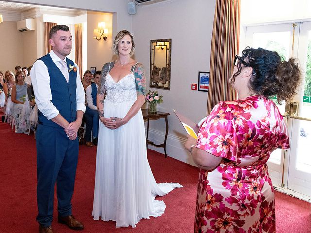 Gareth and Carolyn's Wedding in Newport, Cardiff 92