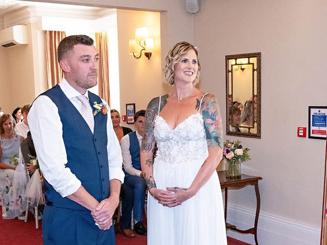 Gareth and Carolyn's Wedding in Newport, Cardiff 93