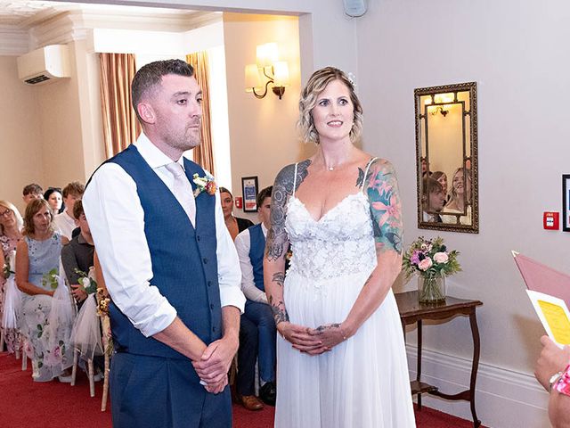 Gareth and Carolyn's Wedding in Newport, Cardiff 94
