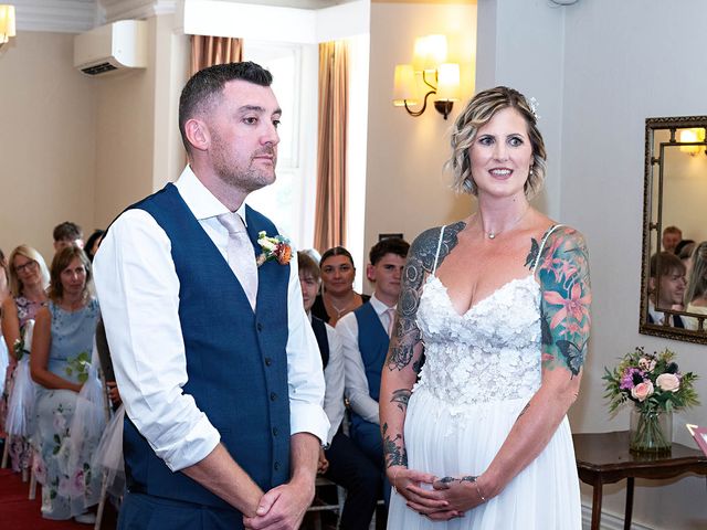 Gareth and Carolyn's Wedding in Newport, Cardiff 100