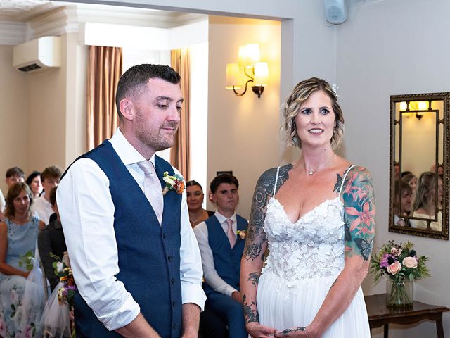 Gareth and Carolyn's Wedding in Newport, Cardiff 101