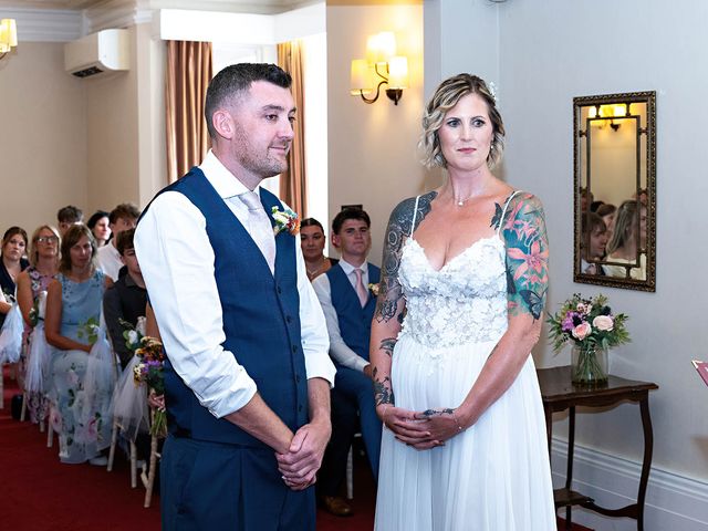 Gareth and Carolyn's Wedding in Newport, Cardiff 102