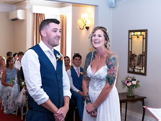 Gareth and Carolyn's Wedding in Newport, Cardiff 103