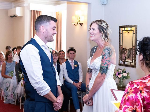 Gareth and Carolyn's Wedding in Newport, Cardiff 104