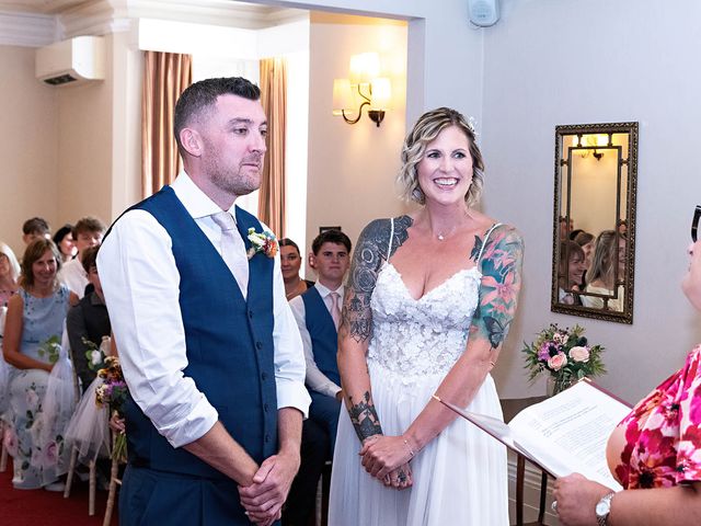 Gareth and Carolyn's Wedding in Newport, Cardiff 105