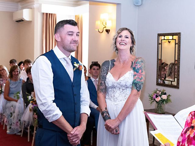 Gareth and Carolyn's Wedding in Newport, Cardiff 106